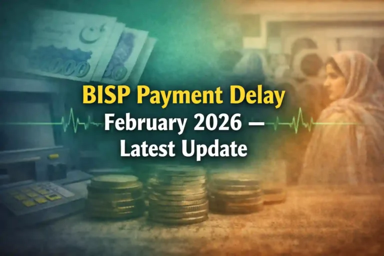 BISP Payment Delay February 2026 – Latest Update