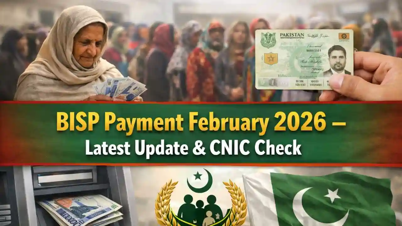 BISP Payment February 2026 – Latest Update & CNIC Check 1 BISP Payment February 2026 – Latest Update & CNIC Check