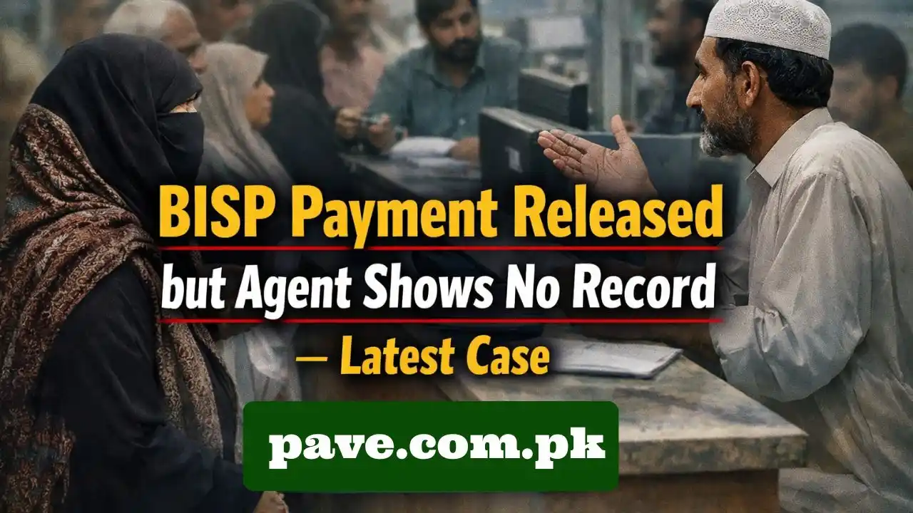 BISP Payment Released but Agent Shows No Record – Latest Case