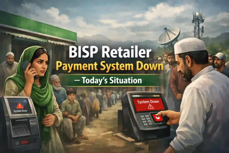 BISP Retailer Payment System Down