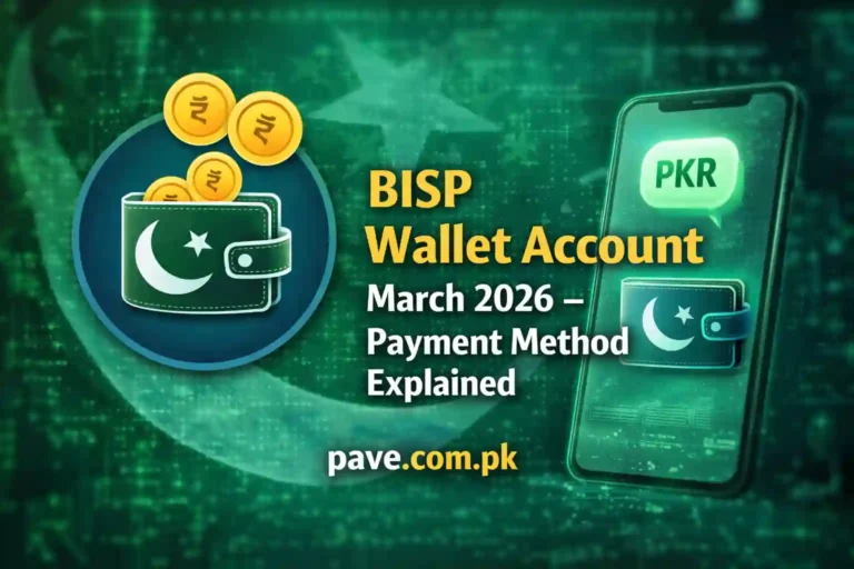 BISP Wallet Account March 2026 – Payment Method Explained 5 BISP Wallet Account March 2026 – Payment Method Explained