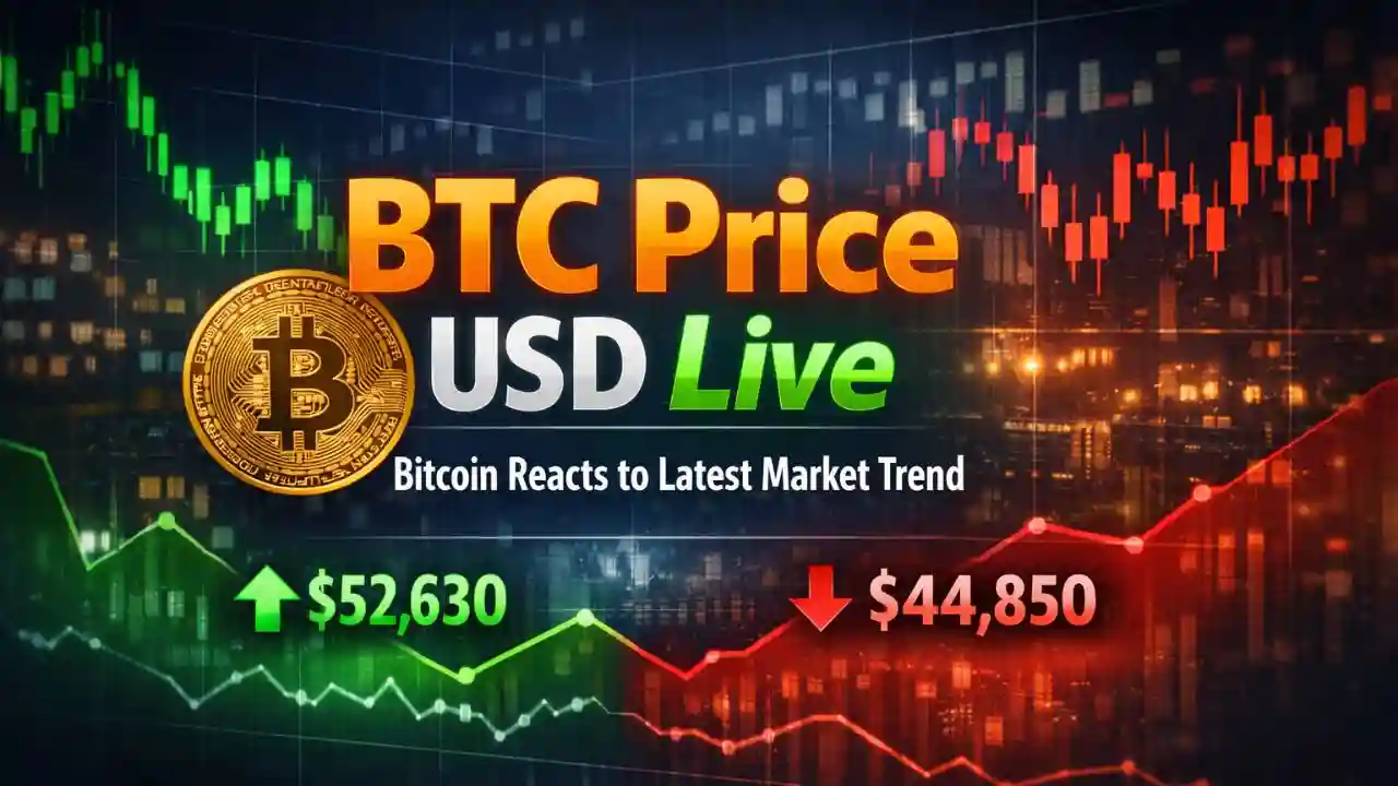 BTC Price USD Live – Bitcoin Reacts to Latest Market Trend