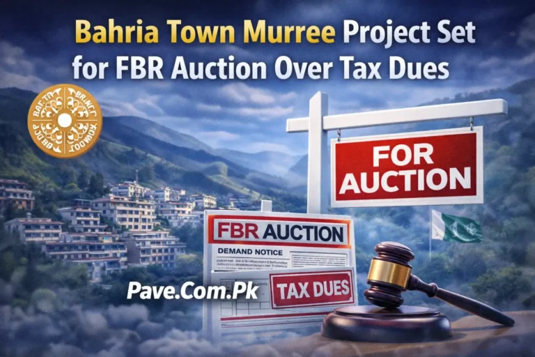 Bahria Town Murree Project Set for FBR Auction Over Tax Dues