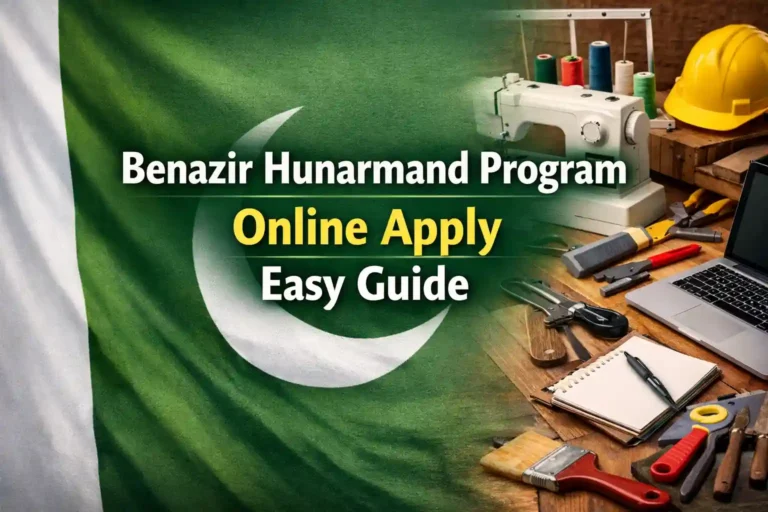 Benazir Hunarmand Program Online Apply Easy Guide 10 Benazir Hunarmand Program Online Apply Easy Guide