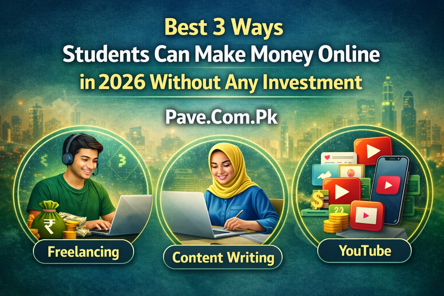 Best 3 Ways Students Can Make Money Online in 2026 Without Any Investment 1 Best 3 Ways Students Can Make Money Online in 2026 Without Any Investment