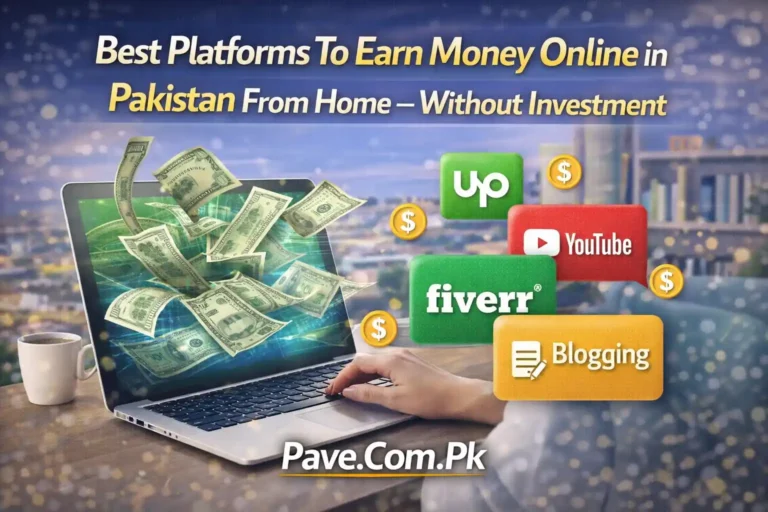 Best Platforms To Earn Money Online in Pakistan Fee at Home – Without Investment 4 Best Platforms To Earn Money Online in Pakistan Fee at Home – Without Investment