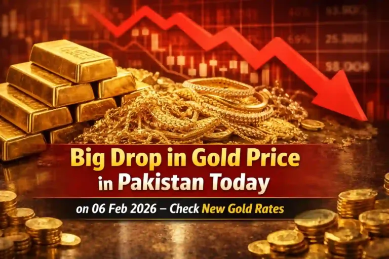 Big Drop in Gold Price in Pakistan Today on 06 Feb 2026 – Check New Gold Rates 10 Big Drop in Gold Price in Pakistan Today on 06 Feb 2026