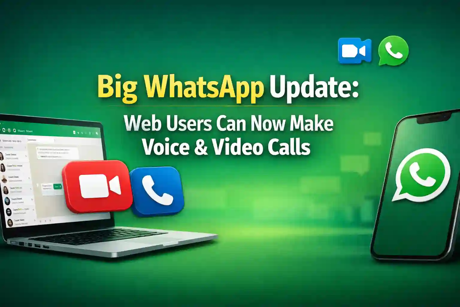 Big WhatsApp Update: Web Users Can Now Make Voice & Video Calls