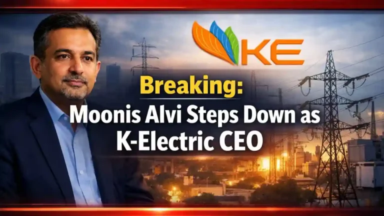 Breaking: Moonis Alvi Steps Down as K-Electric CEO 29 Breaking Moonis Alvi Steps Down as K-Electric CEO