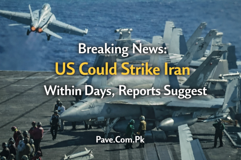 Breaking News: US Could Strike Iran Within Days, Reports Suggest