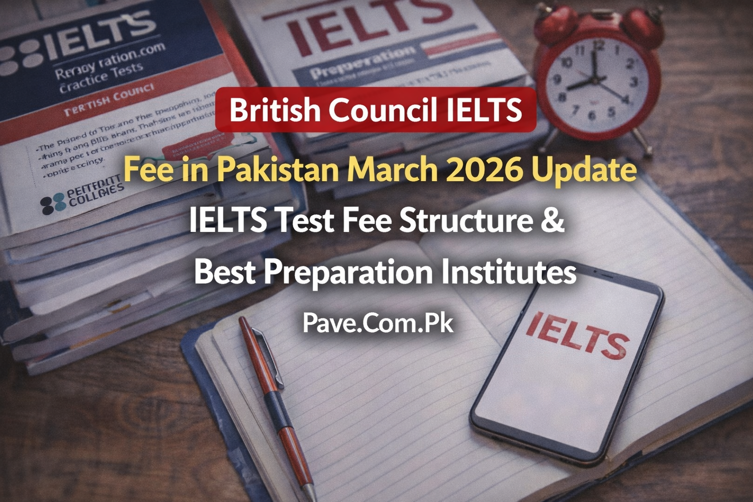 British Council IELTS Fee in Pakistan March 2026 Update – IELTS Test Fee Structure Best Preparation Institutes