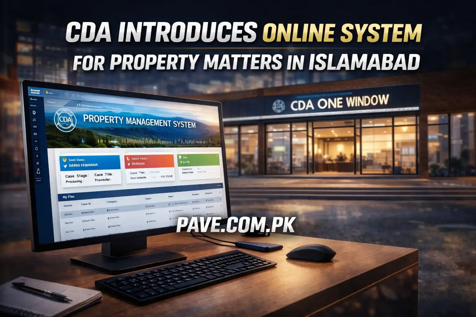 CDA Introduces Online System for Property Matters in Islamabad 1 CDA Introduces Online System for Property Matters in Islamabad