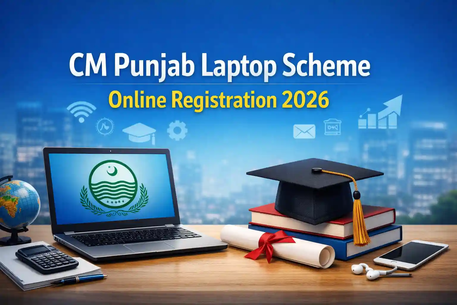 CM Punjab Laptop Scheme Online Registration 2026