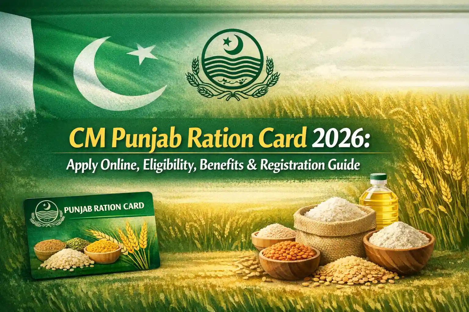 CM Punjab Ration Card 2026: Apply Online, Eligibility, Benefits & Registration Guide 1 CM Punjab Ration Card 2026