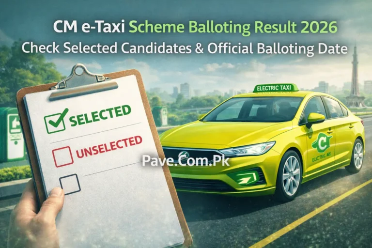 CM e-Taxi Scheme Balloting Result 2026 Check Selected Candidates & Official Balloting Date