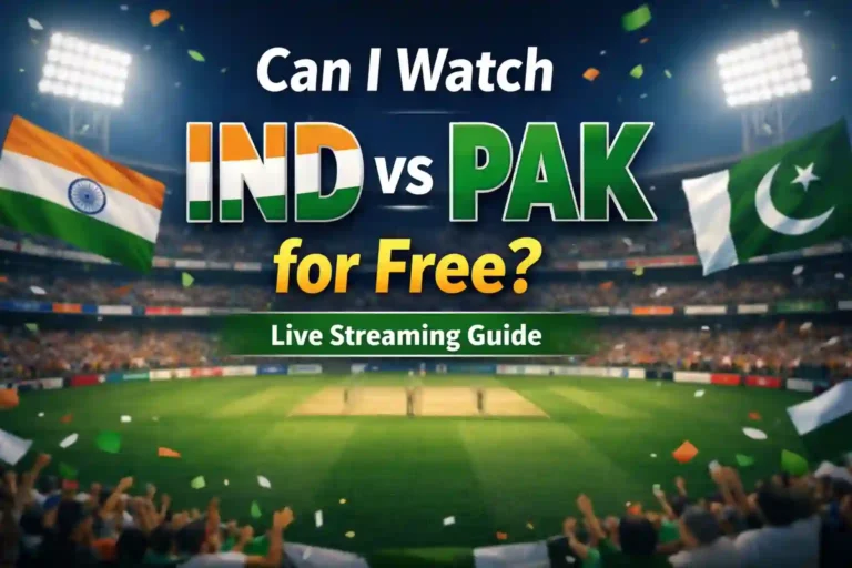 Can I Watch IND vs PAK for Free? Live Streaming Guide 5 Can I Watch IND vs PAK for Free? Live Streaming Guide