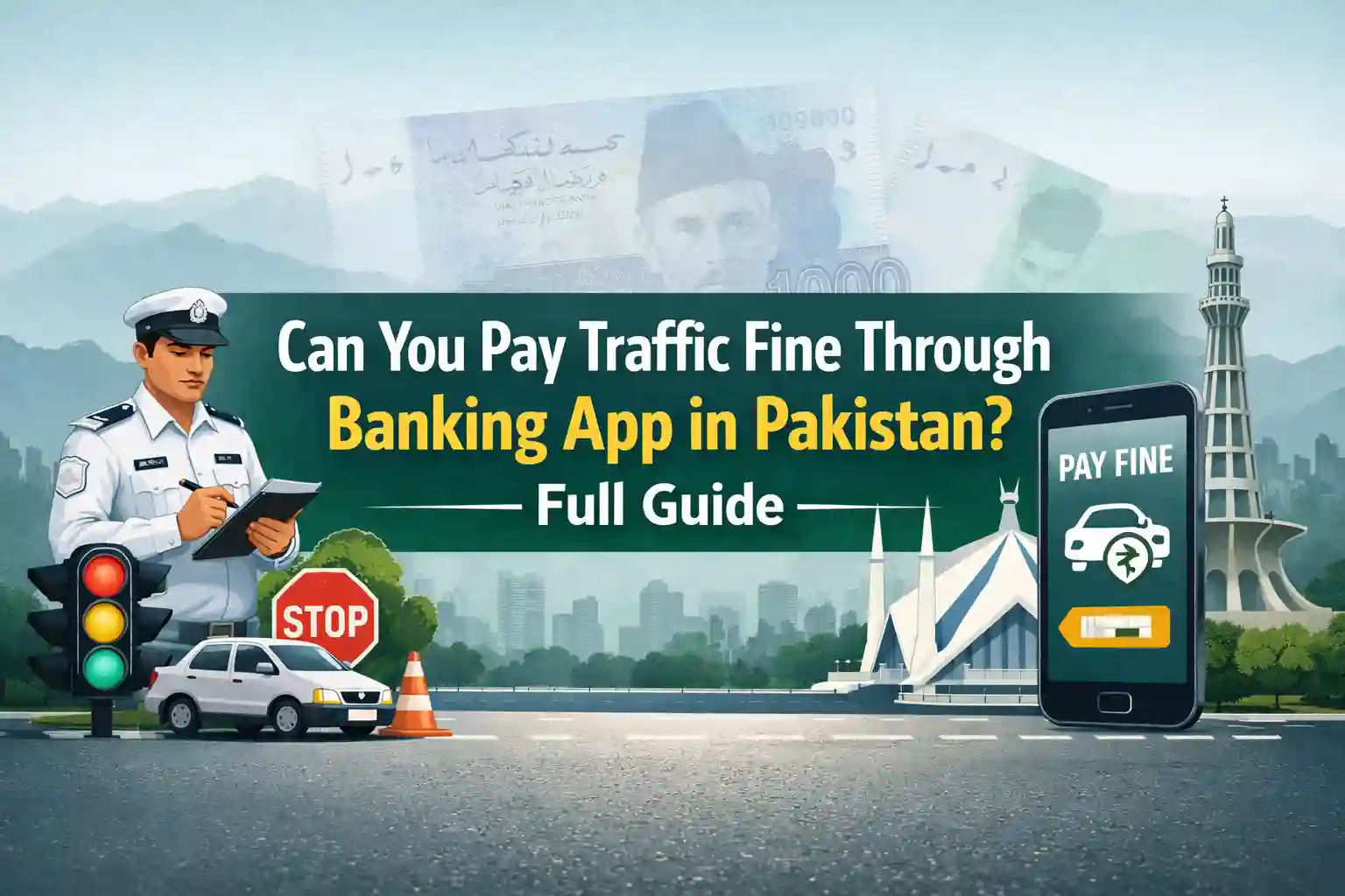 Can You Pay Traffic Fine Through Banking App in Pakistan Full Guide