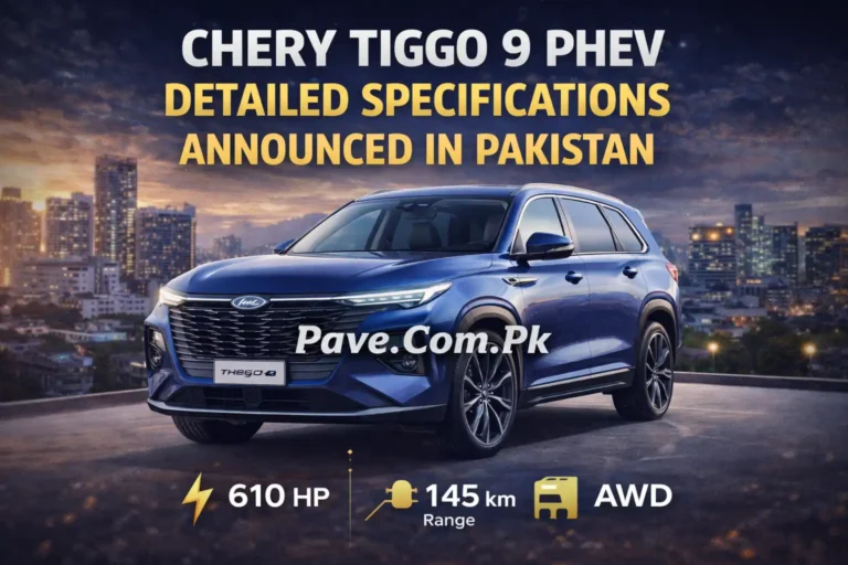 Chery Tiggo 9 PHEV Detailed Specifications Announced in Pakistan