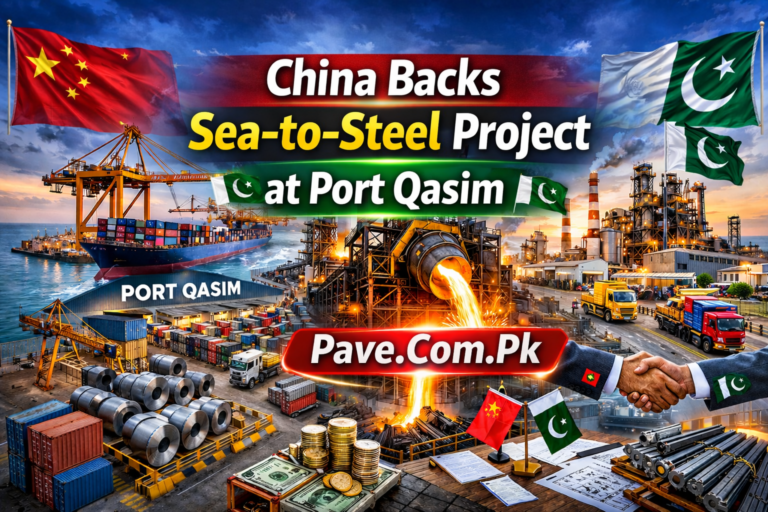 China-Backed Energy Company Supports Major Sea-to-Steel Project in Pakistan