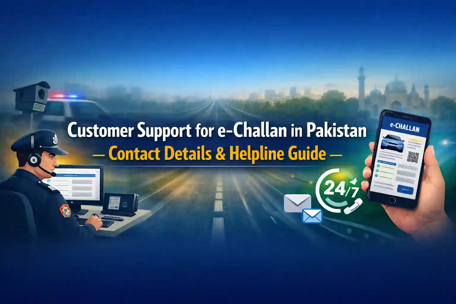 Customer Support for e-Challan in Pakistan