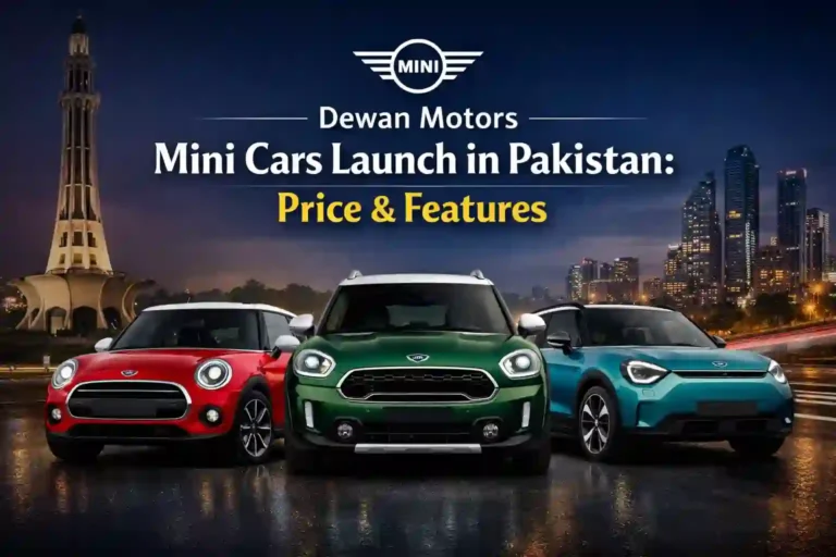 Dewan Motors Mini Cars Launch in Pakistan: Price & Features