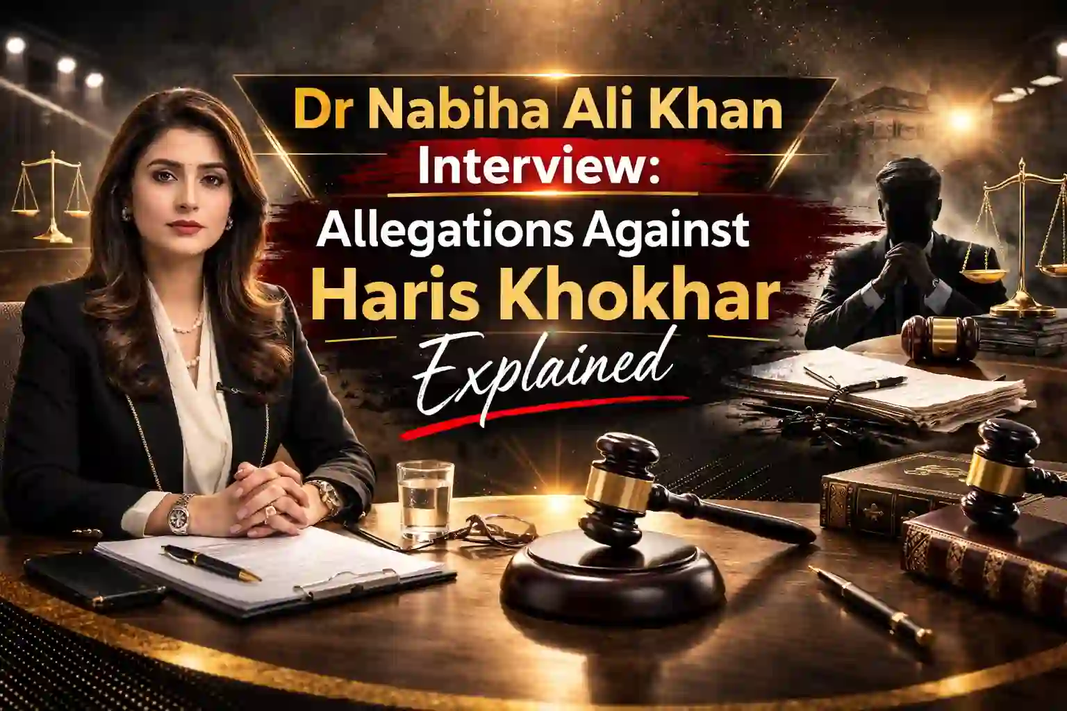 Dr Nabiha Ali Khan Interview: Allegations Against Haris Khokhar Explained 1 Dr Nabiha Ali Khan Interview Allegations Against Haris Khokhar Explained