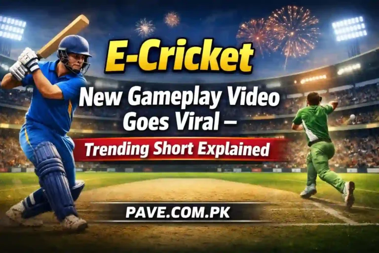 E-Cricket New Gameplay Video Goes Viral