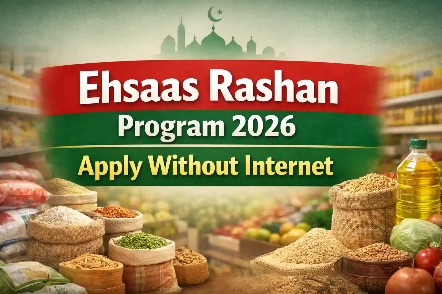 Ehsaas Rashan Program 2026 Apply Without Internet 1 Ehsaas Rashan Program 2026 Apply Without Internet