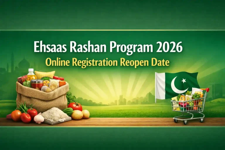Ehsaas Rashan Program 2026 Online Registration Reopen Date 3 Ehsaas Rashan Program 2026 Online Registration Reopen Date