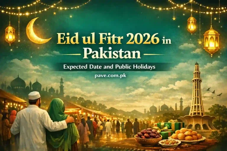 Eid ul Fitr 2026 in Pakistan Date and Public Holidays