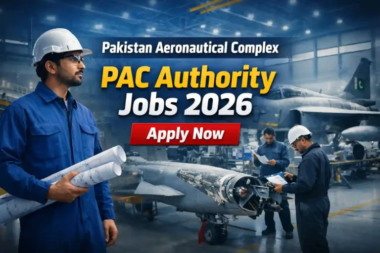 Engineering Jobs Announced at PAC Kamra Applications Open via NTS