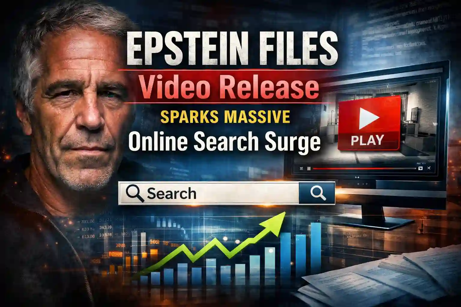Epstein Files Video Release Sparks Massive Online Search Surge