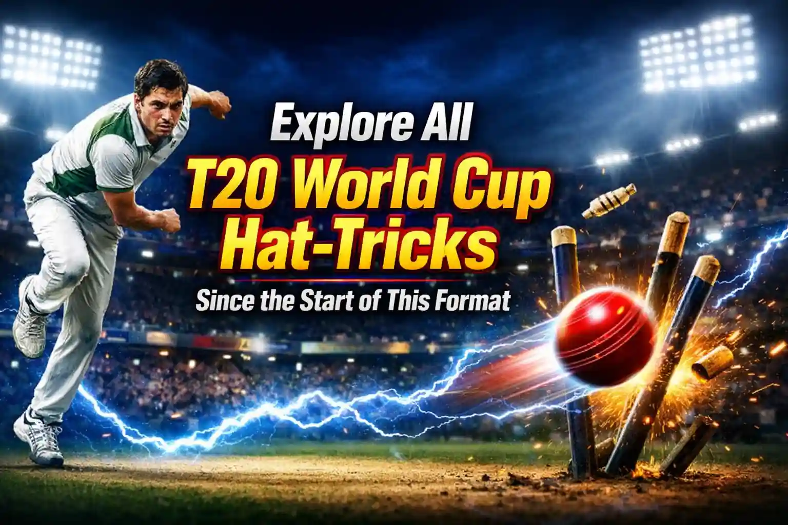 Explore All T20 World Cup Hat-Tricks Since Start of This Format Cricket