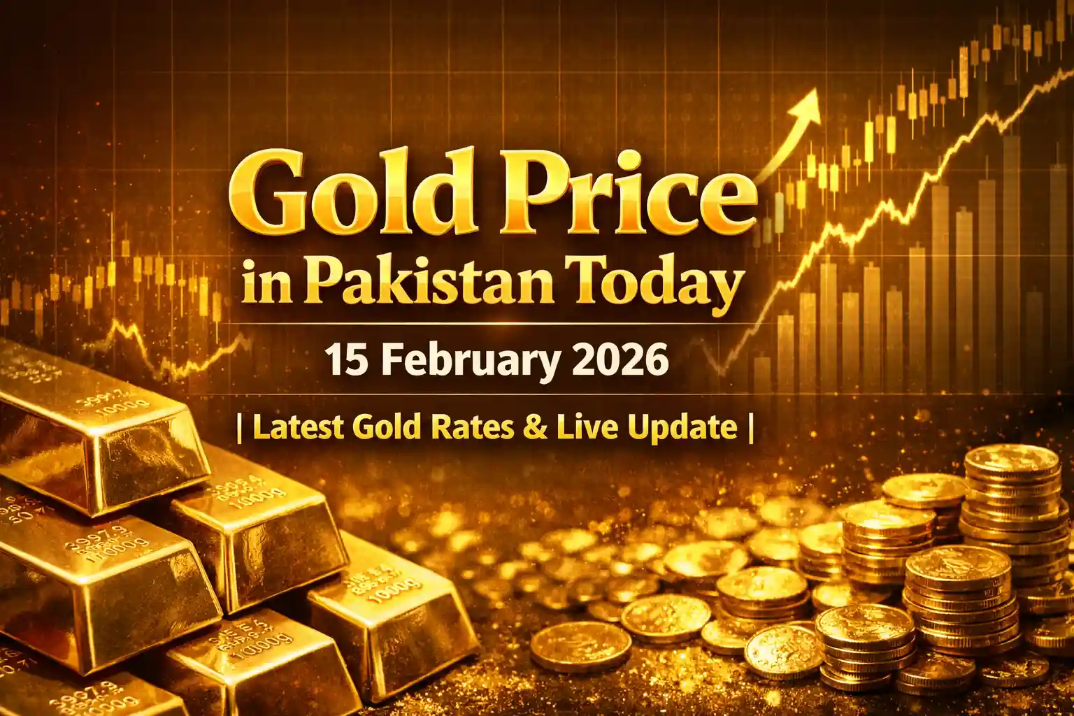 Gold Price in Pakistan Today 15 February 2026 Latest Gold Rates & Live Update