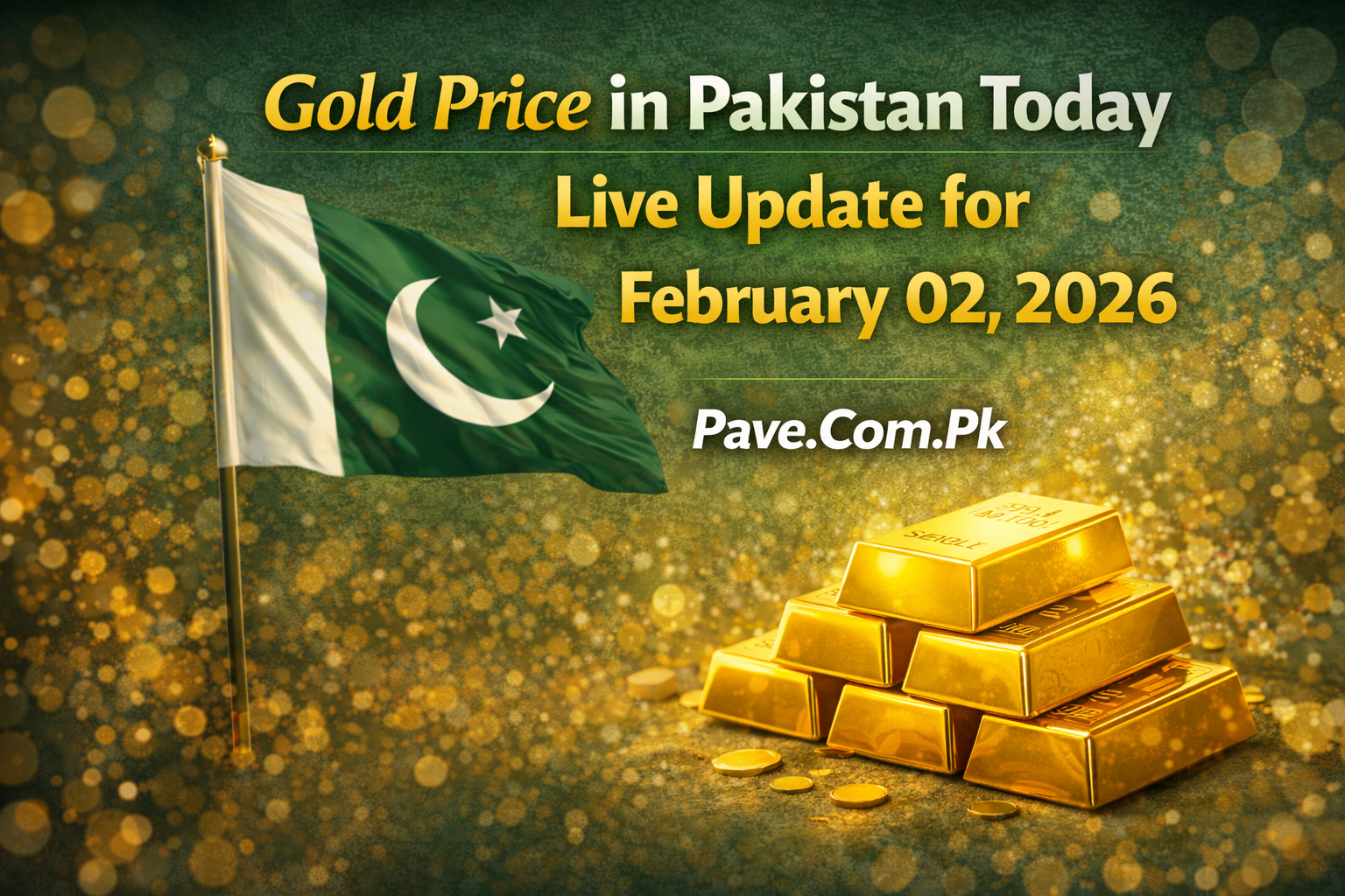 Gold Price in Pakistan Today Live Update for February 02 2026
