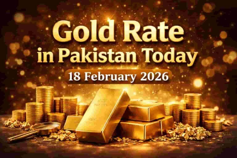 Gold Rate in Pakistan Today 18 February 2026 | Per Tola & Per Gram 6 Gold Rate in Pakistan Today 18 February 2026