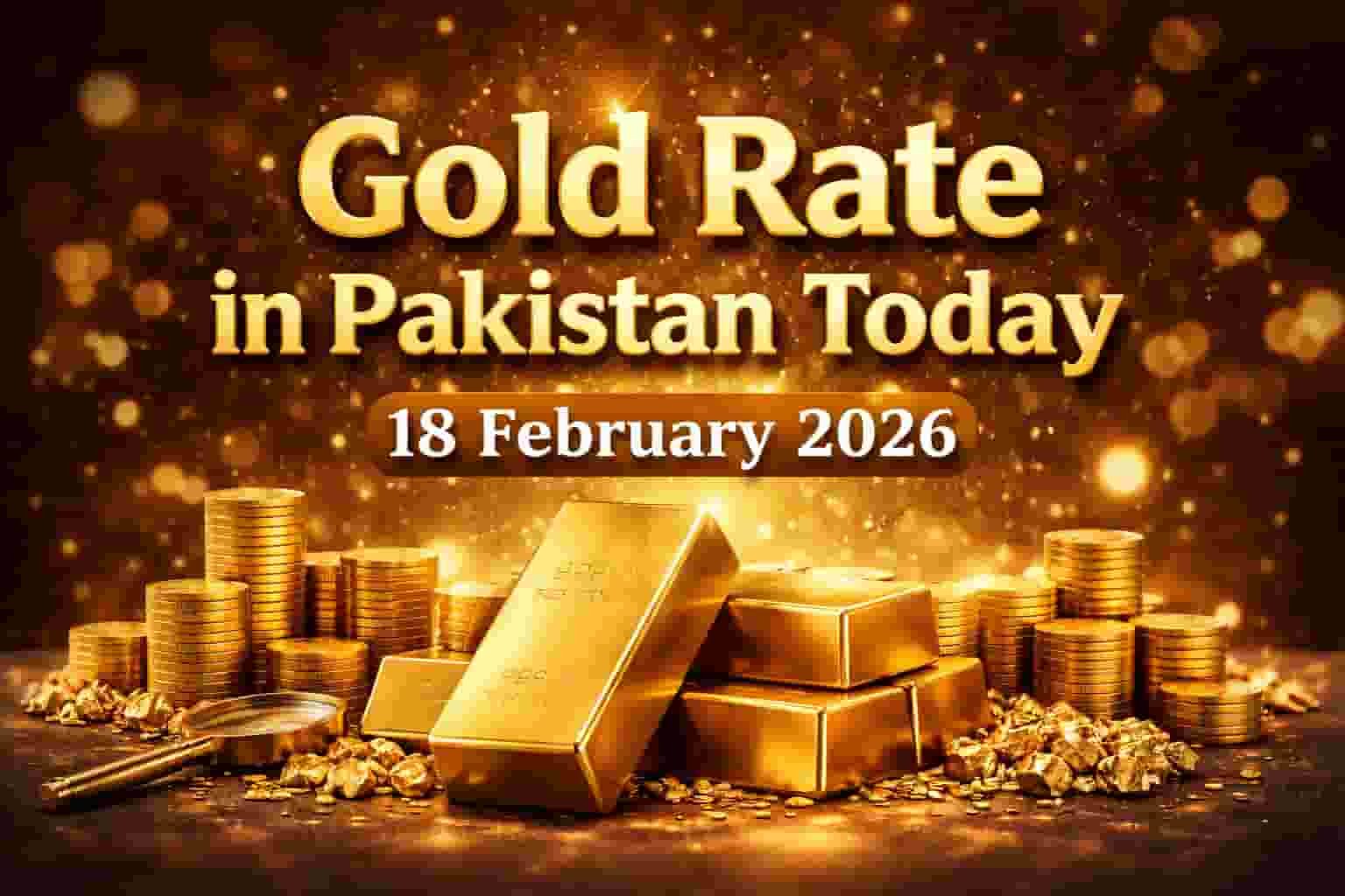Gold Rate in Pakistan Today 18 February 2026