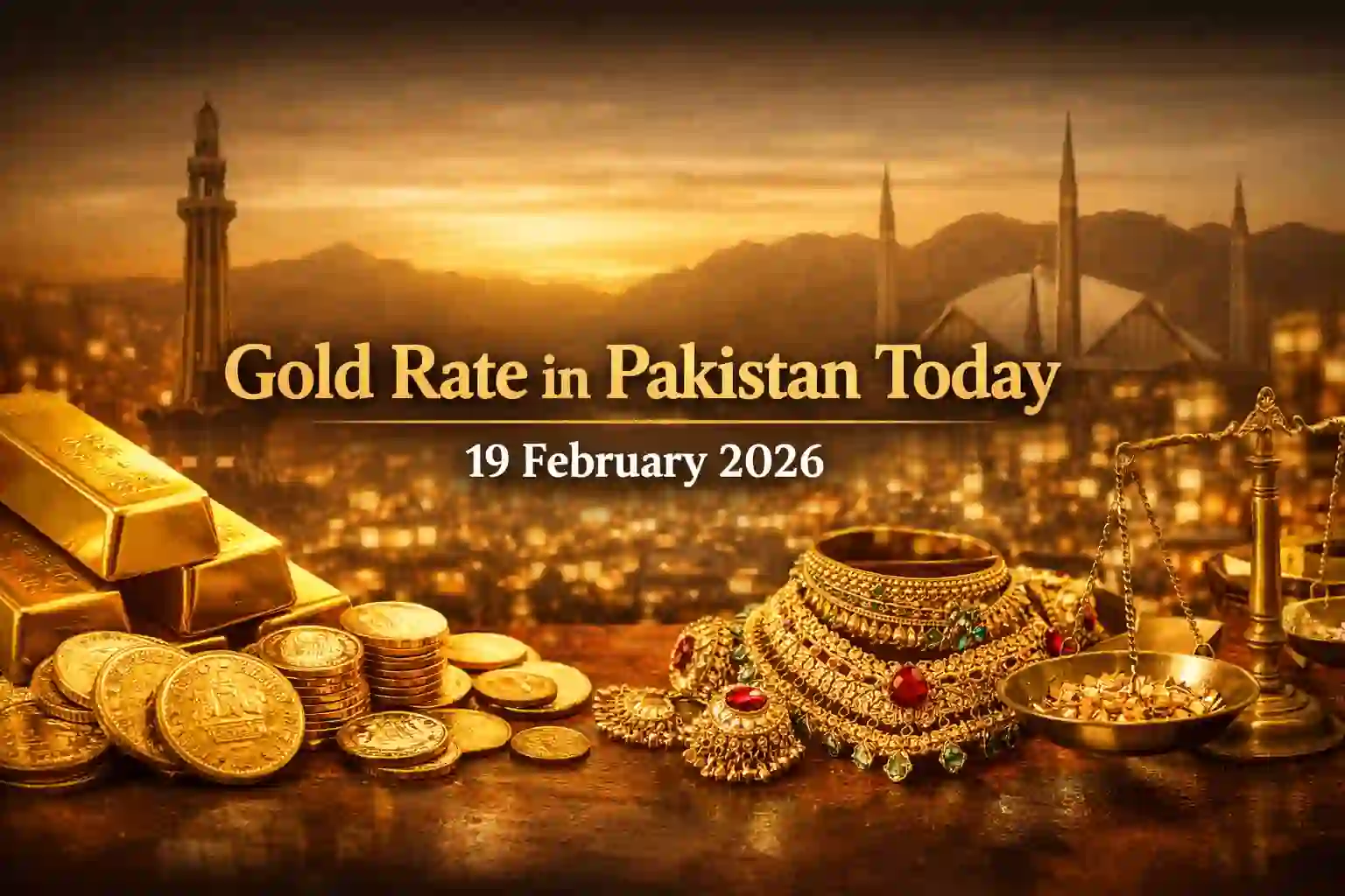 Gold Rate in Pakistan Today 19 February 2026
