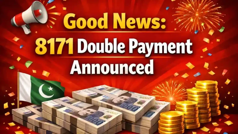 Good News 8171 Double Payment Announced