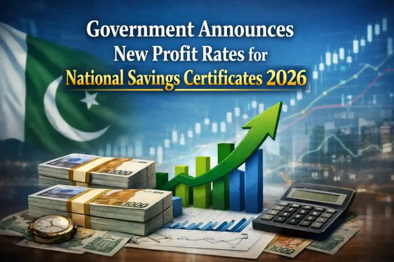 Government Announces New Profit Rates for National Savings Certificates 2026