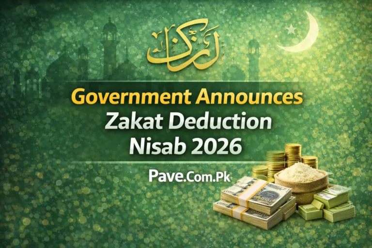 Government Announces Zakat Deduction Nisab 2026