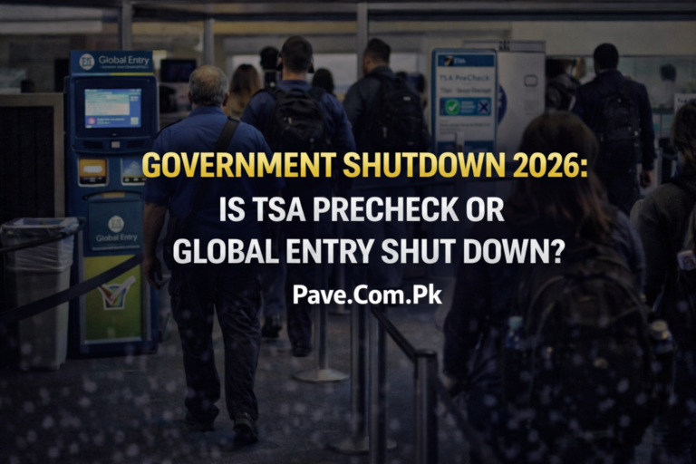 Government Shutdown 2026: Is TSA PreCheck or Global Entry Shut Down?