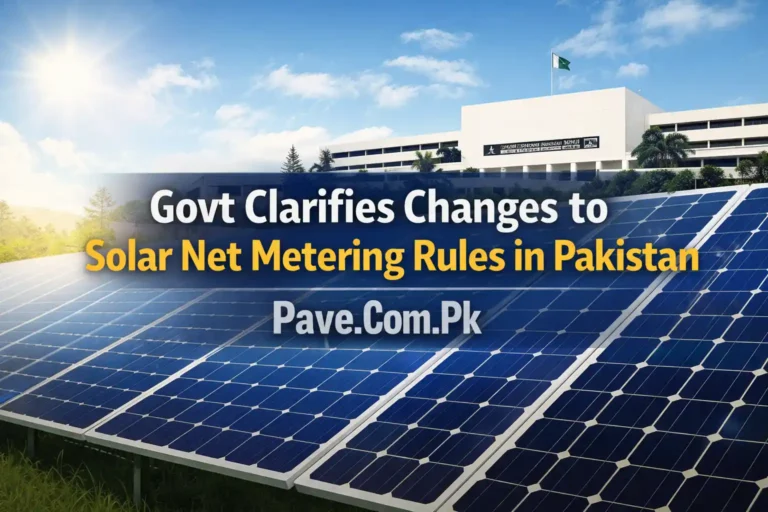 Govt Clarifies Changes to Solar Net Metering Rules in Pakistan 1 Govt Clarifies Changes to Solar Net Metering Rules in Pakistan