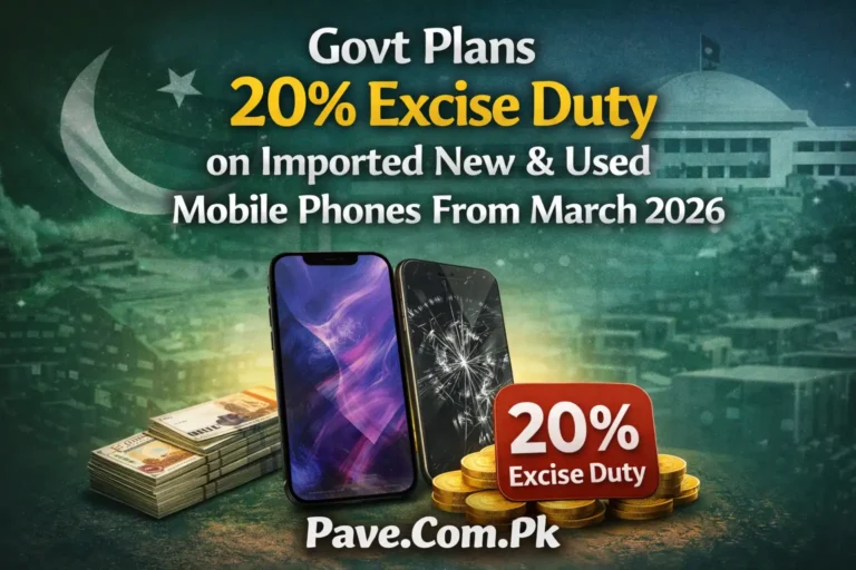 Govt Plans 20% Excise Duty on Imported New & Used Mobile Phones From March 2026