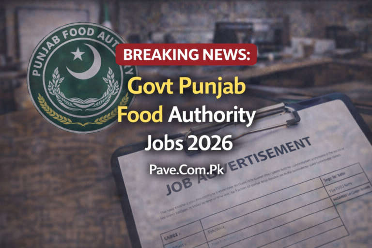 Govt Punjab Food Authority Jobs 2026 – Eligibility Criteria & Application Process Step by Step Guide
