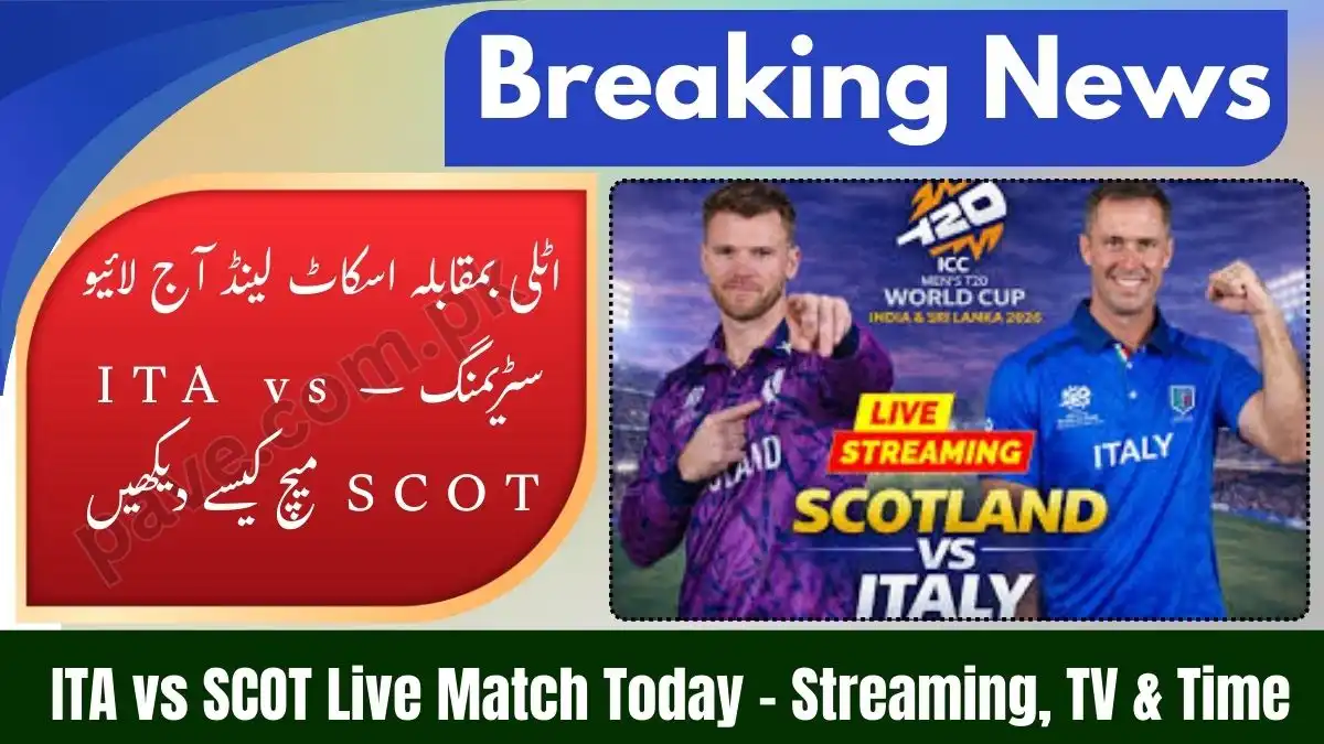 Italy vs Scotland Live Streaming Today – How to Watch ITA vs SCOT T20 World Cup Match 1 Italy vs Scotland Live Streaming Today – How to Watch ITA vs SCOT T20 World Cup Match