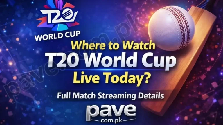 Where to Watch T20 World Cup Live Today? Full Match Streaming Details