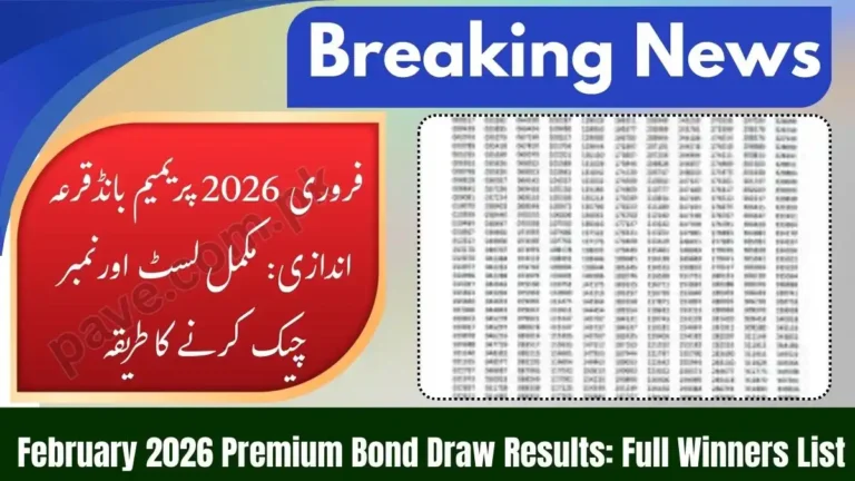 Premium Bond Winners List February 2026 – Check Your Number