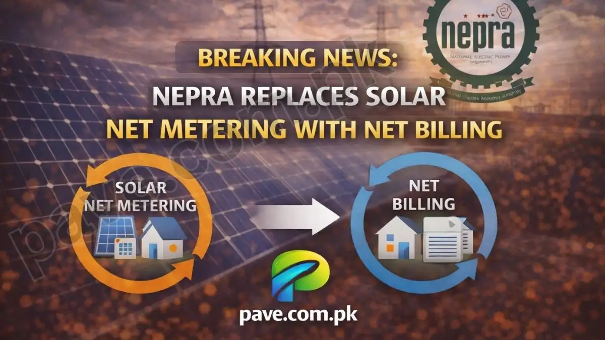 Breaking News: NEPRA Replaces Solar Net Metering with Net Billing