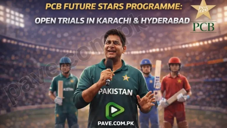PCB Future Stars Programme: Open Trials in Karachi & Hyderabad 4 PCB Future Stars Programme: Open Trials in Karachi & Hyderabad